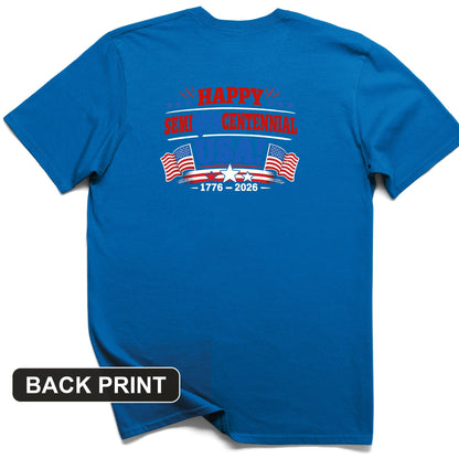Semiquincentennial Back Print T-Shirt