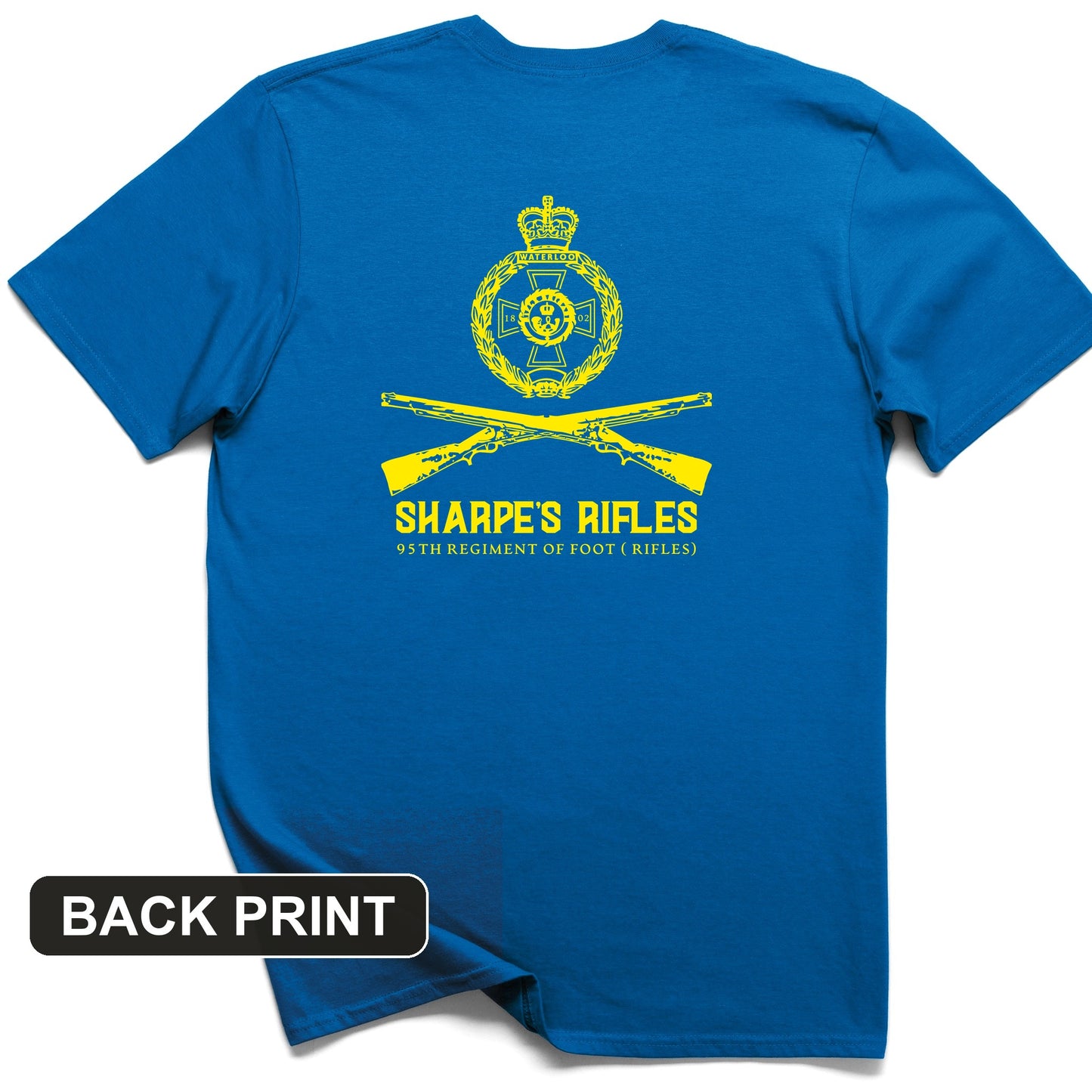 Sharpe's Rifles Back Print T-Shirt
