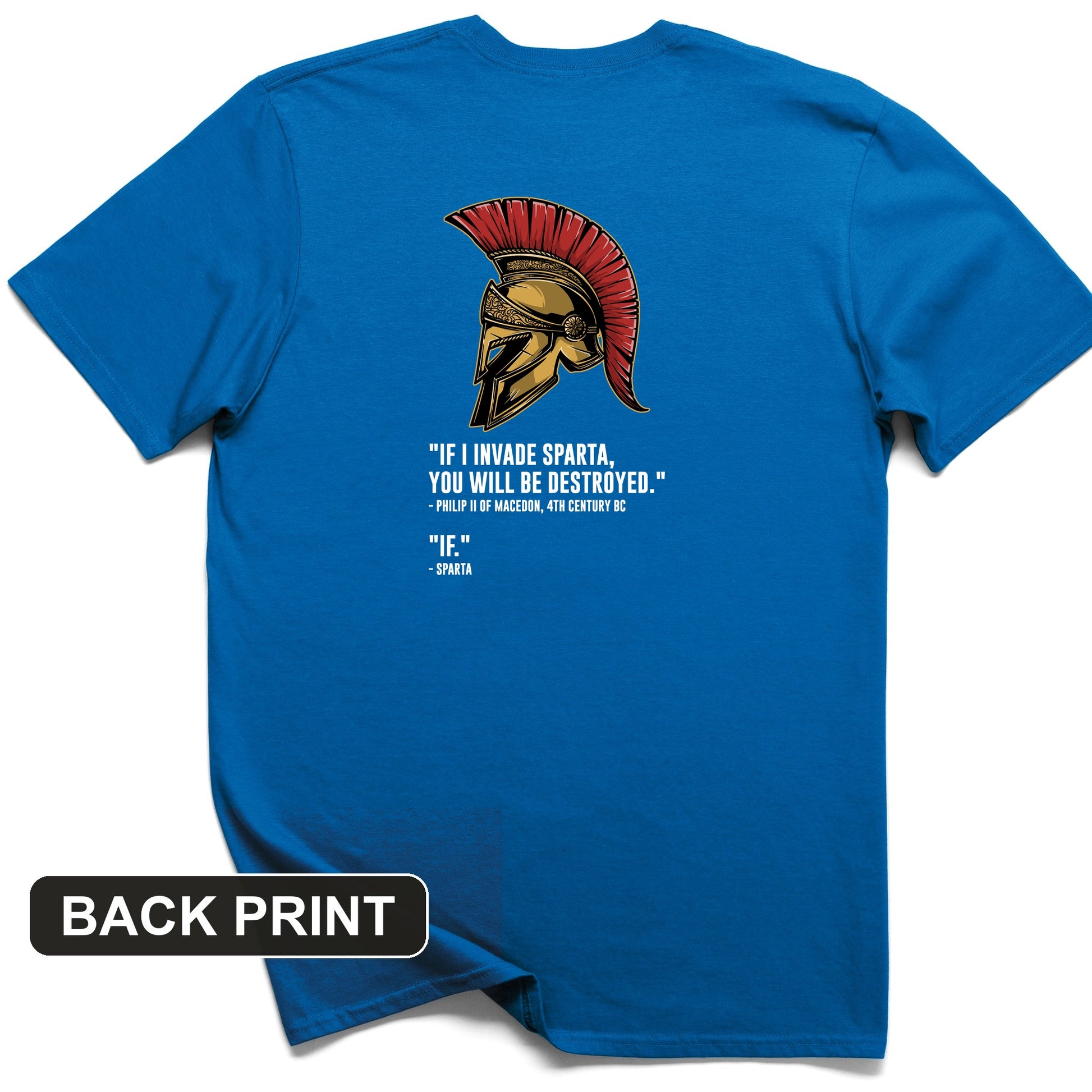 Sparta - If Back Print T-Shirt