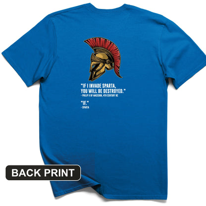 Sparta - If Back Print T-Shirt