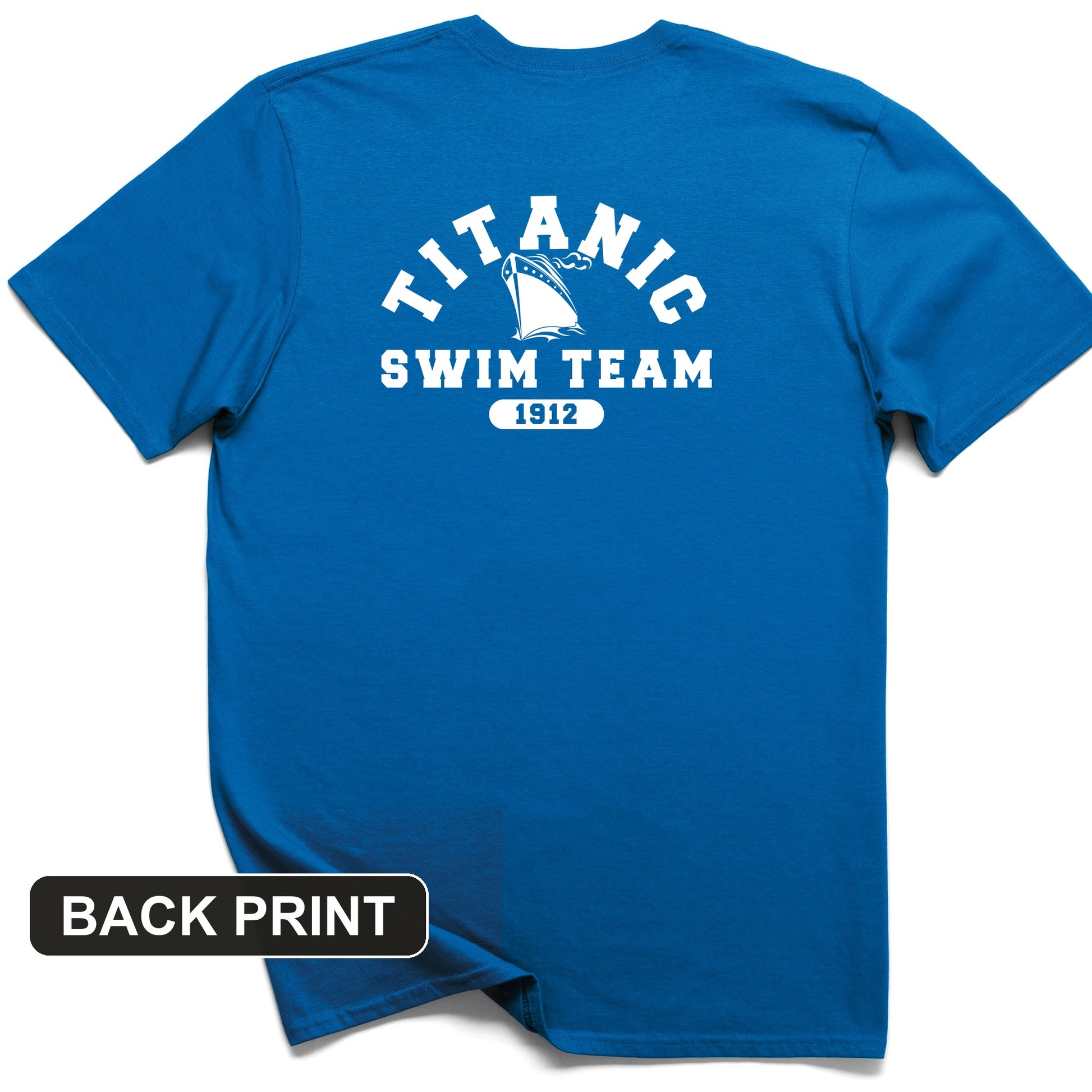 Titanic Swim Team Back Print T-Shirt