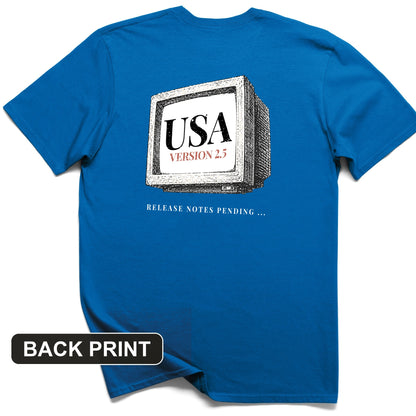 USA 2.5 Back Print T-Shirt