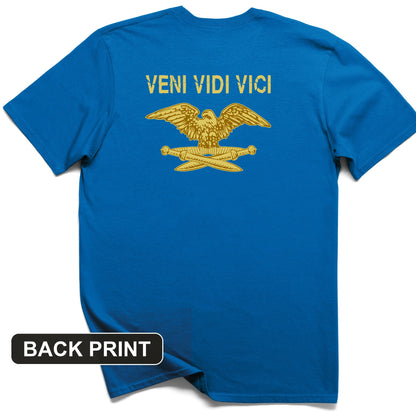 Veni Vidi Vici Back Print T-Shirt
