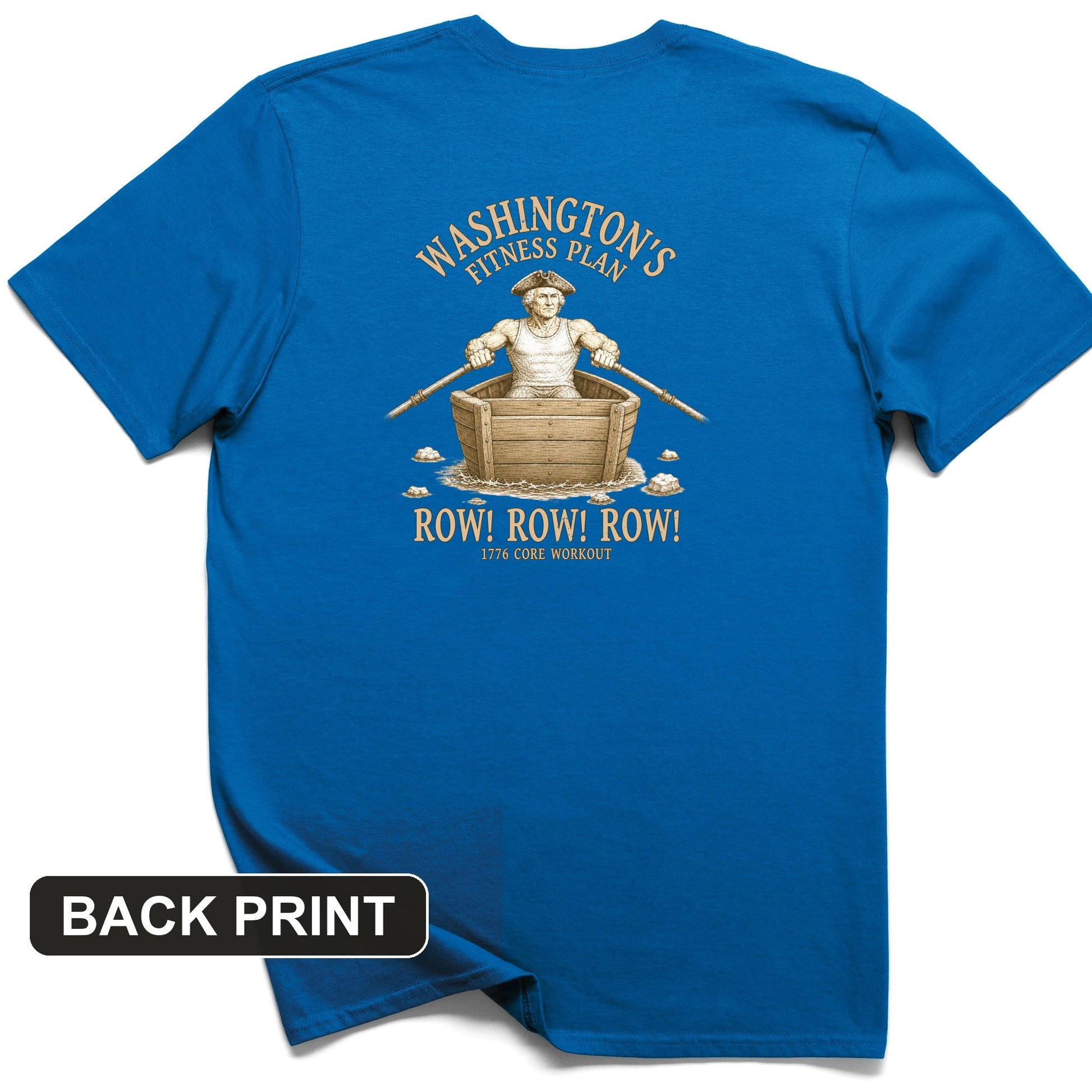 Washington Fitness Plan Back Print T-Shirt
