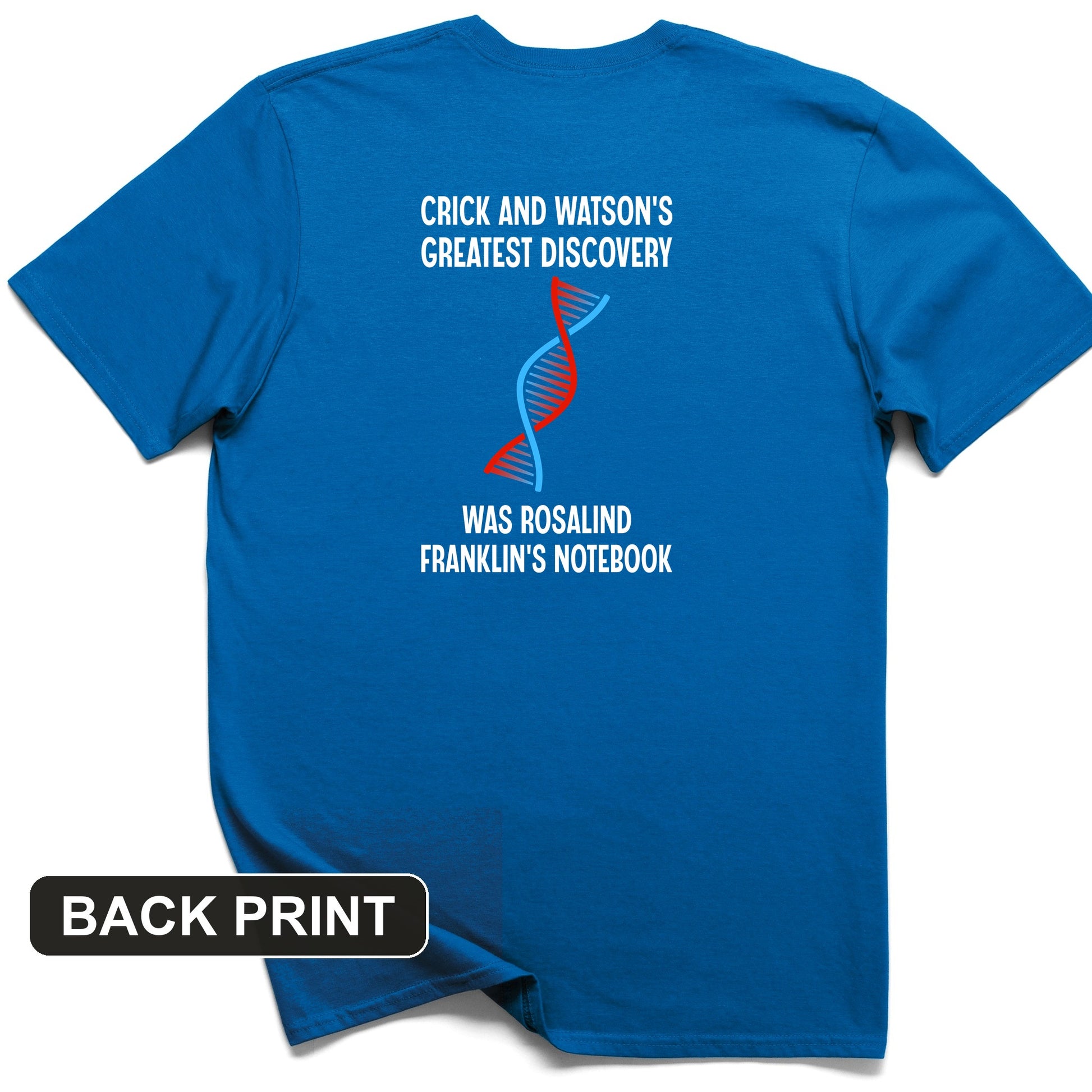 Watson and Crick Back Print T-Shirt