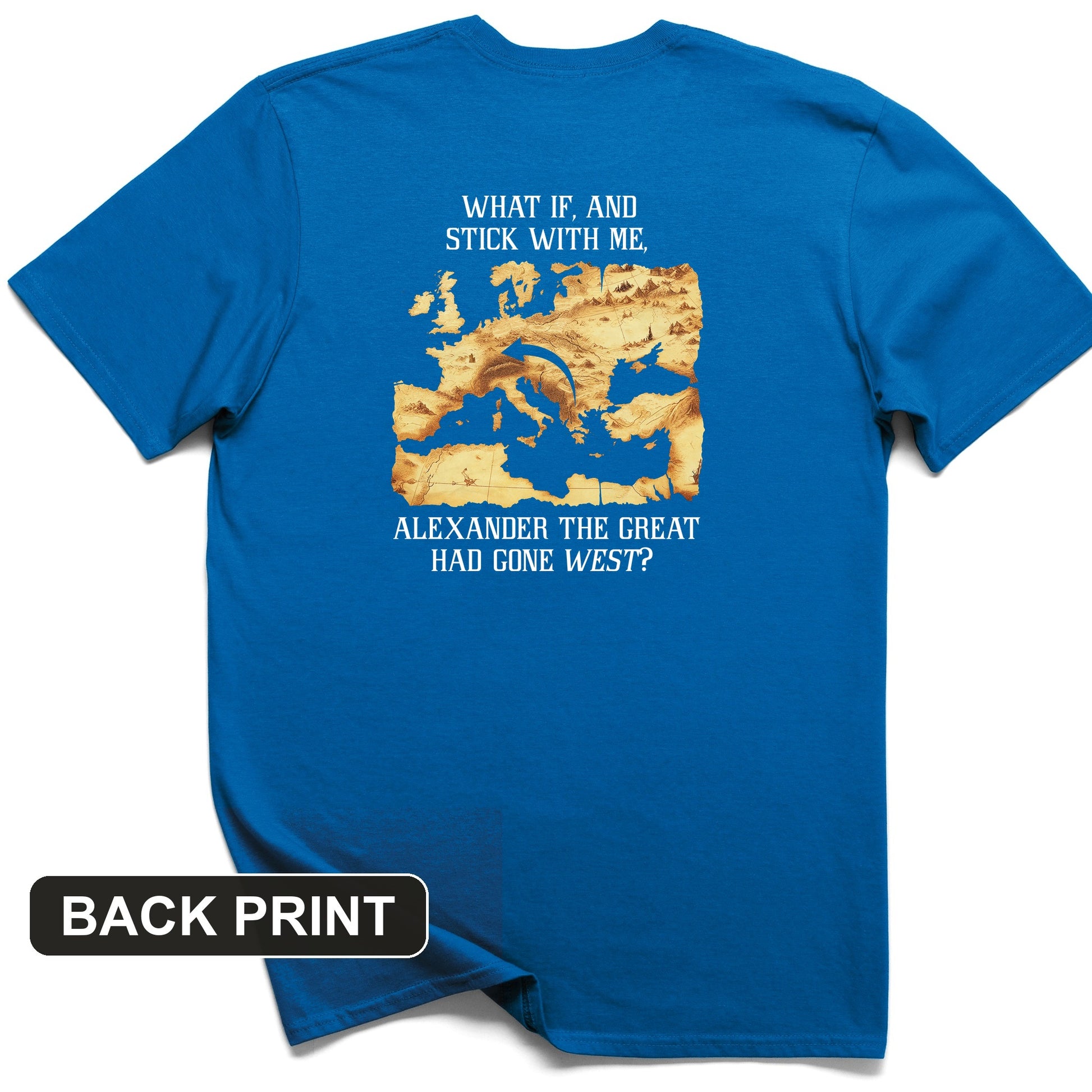 What If Alexander Back Print T-Shirt