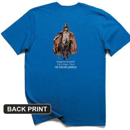 Wishing You The Christmas Back Print T-Shirt