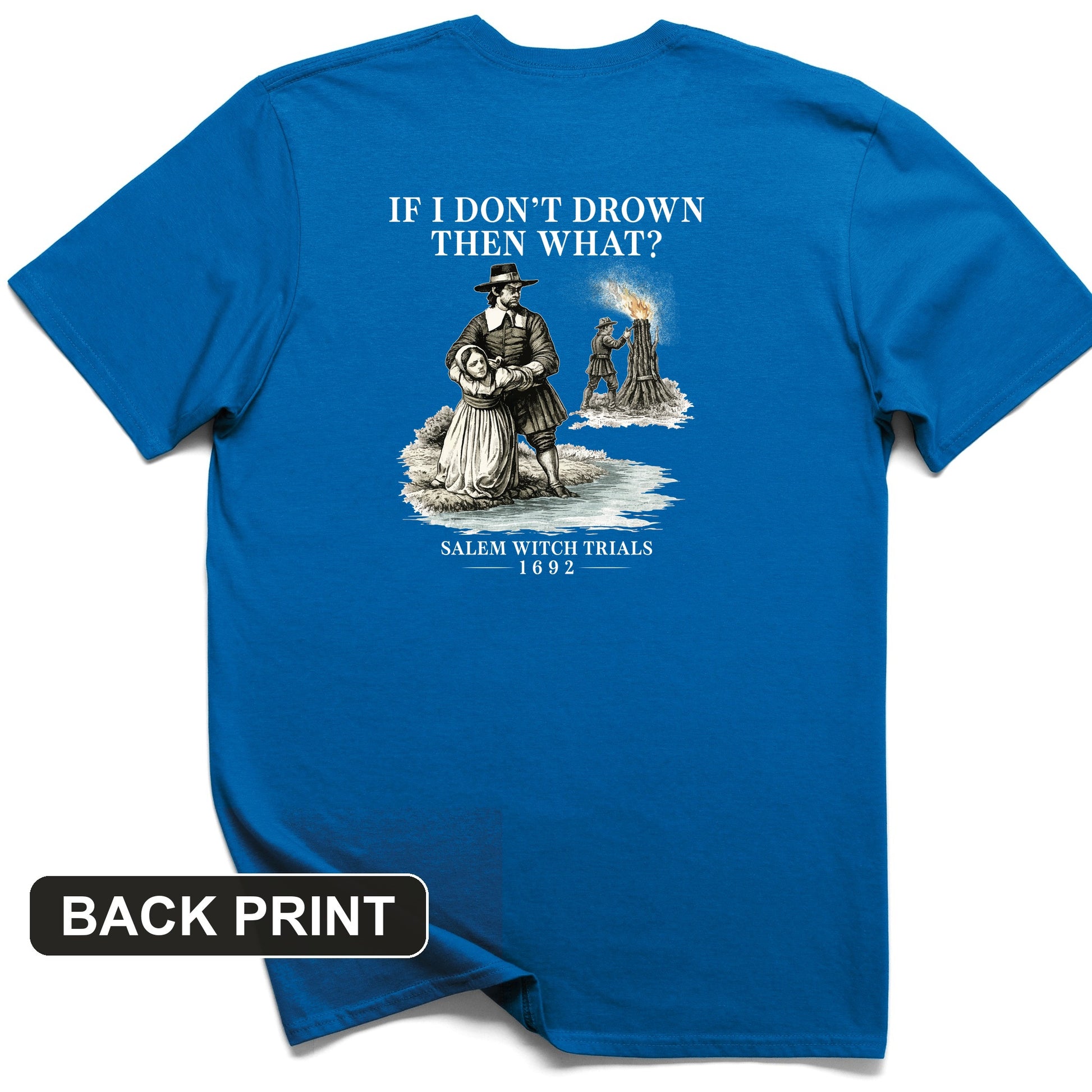 Witch Back Print T-Shirt
