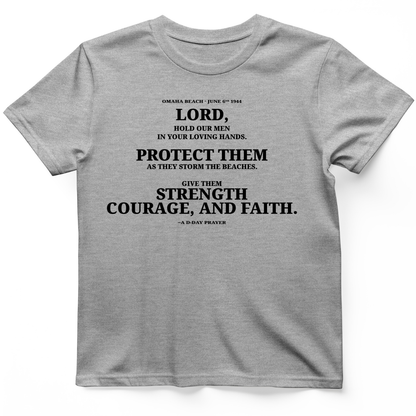 DDay Prayer T-Shirt Sport Grey / S