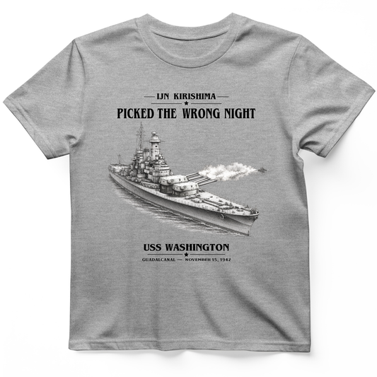 USS Washington at Guadalcanal T-Shirt