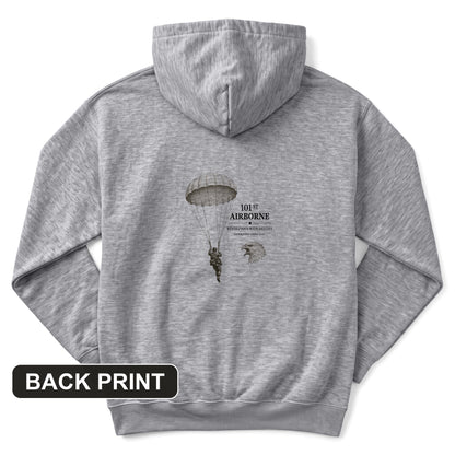 101st Airborne Back Print Hoodie