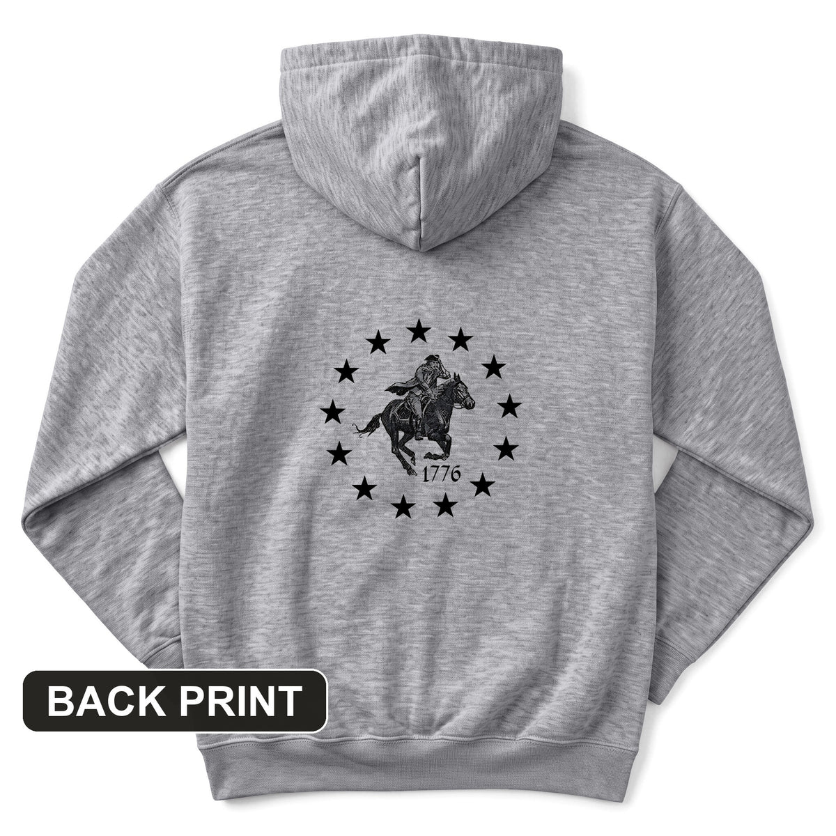 1776 Back Print Hoodie