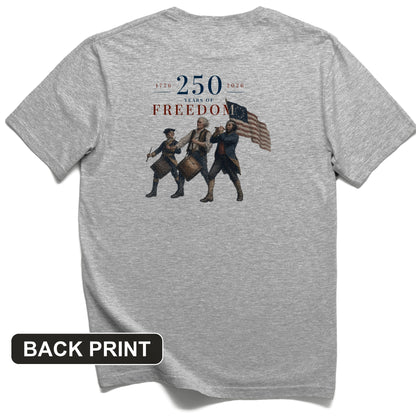 250th Drummers Back Print T-Shirt
