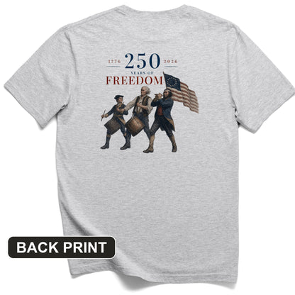 250th Drummers Back Print T-Shirt