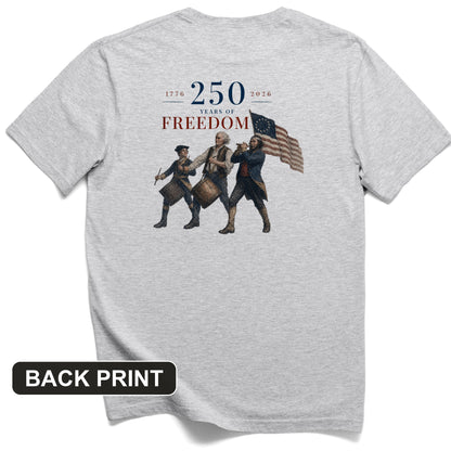 250th Drummers Back Print T-Shirt