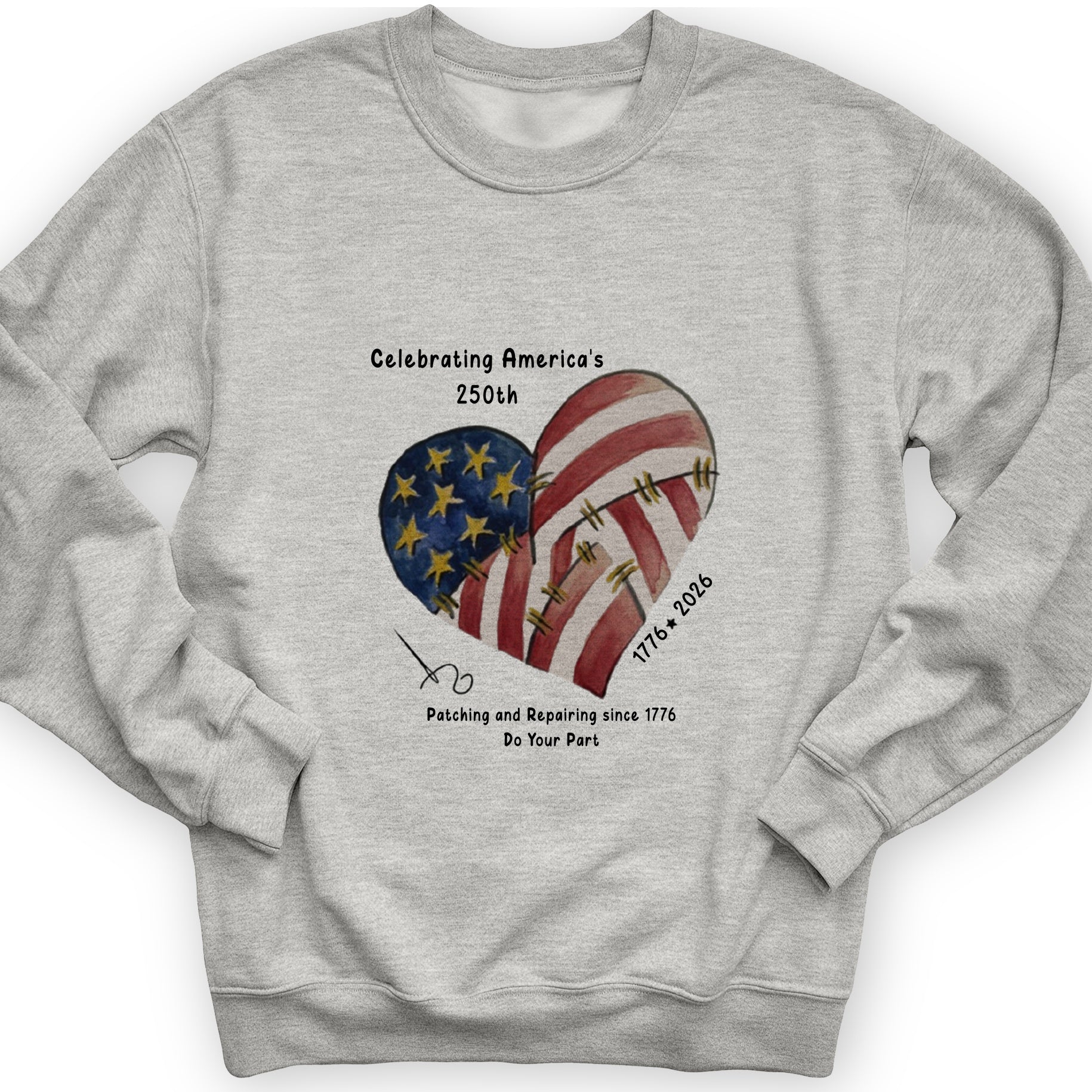 250th Heart Sweatshirt