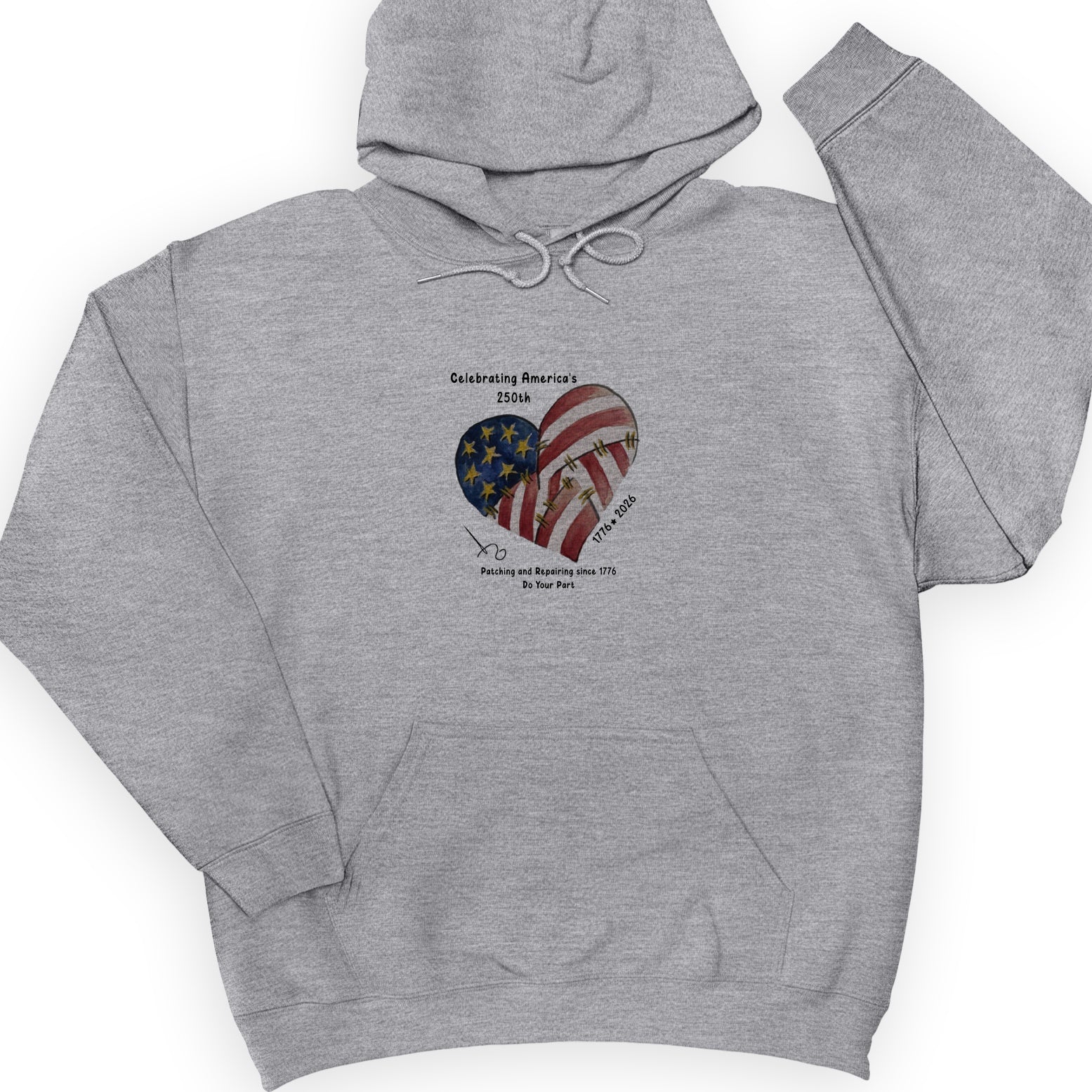 250th Heart Hoodie