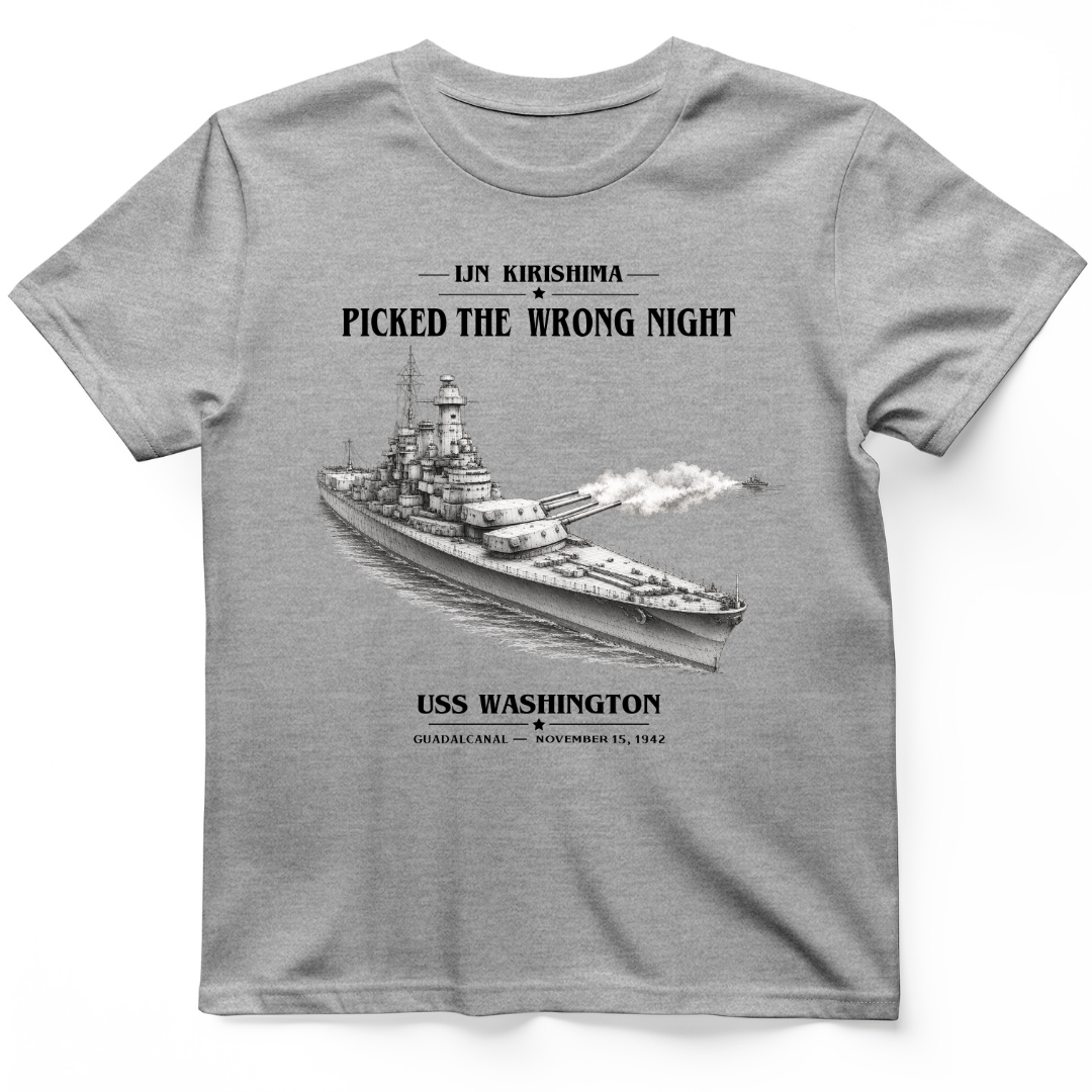 USS Washington at Guadalcanal T-Shirt