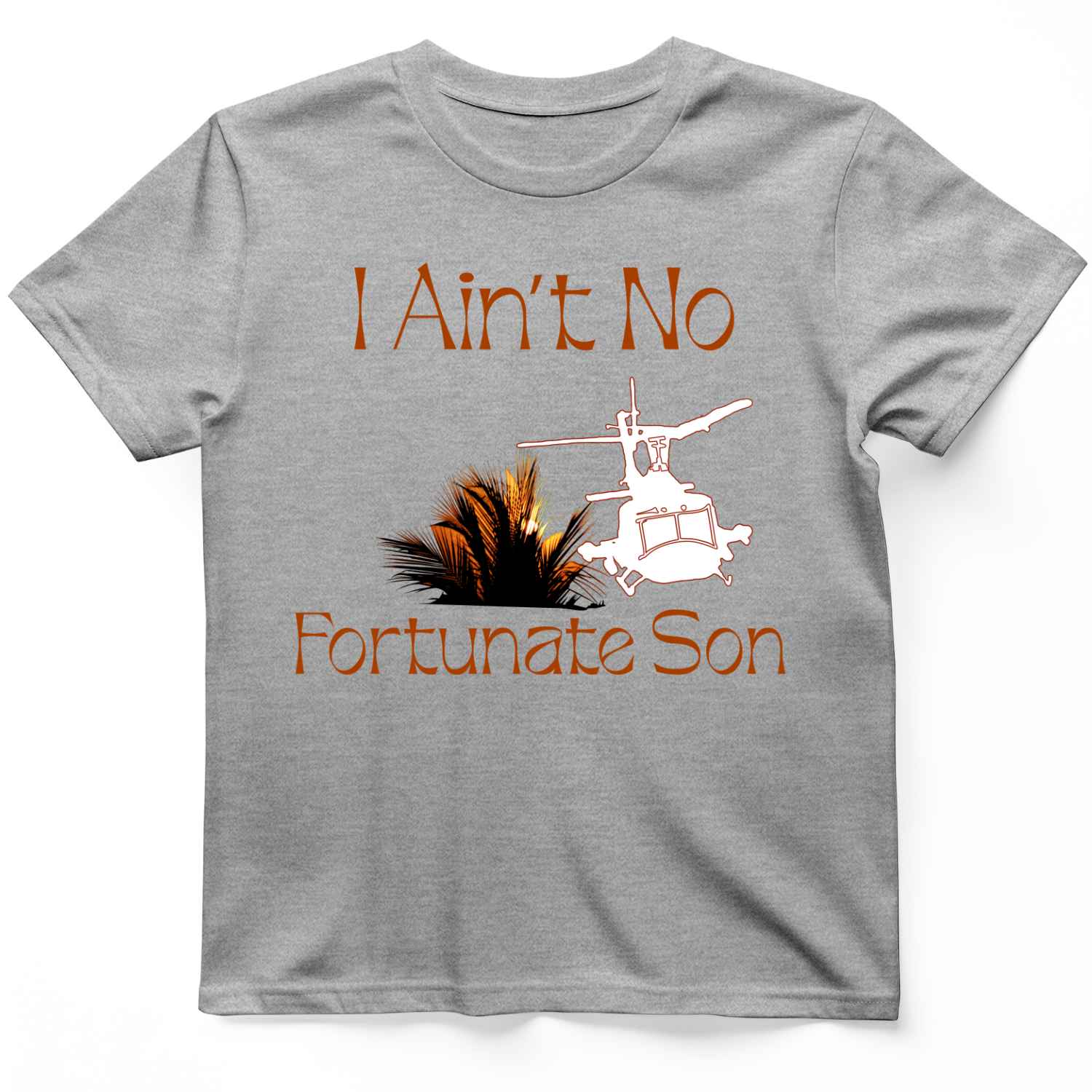 Fortunate Son T-Shirt Sport Grey / S