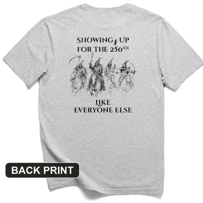 4 Horsemen 250th Back Print T-Shirt