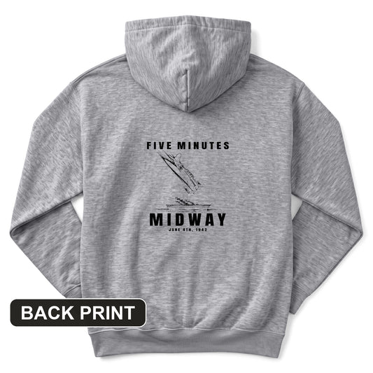 5 Minutes at Midway Back Print Hoodie