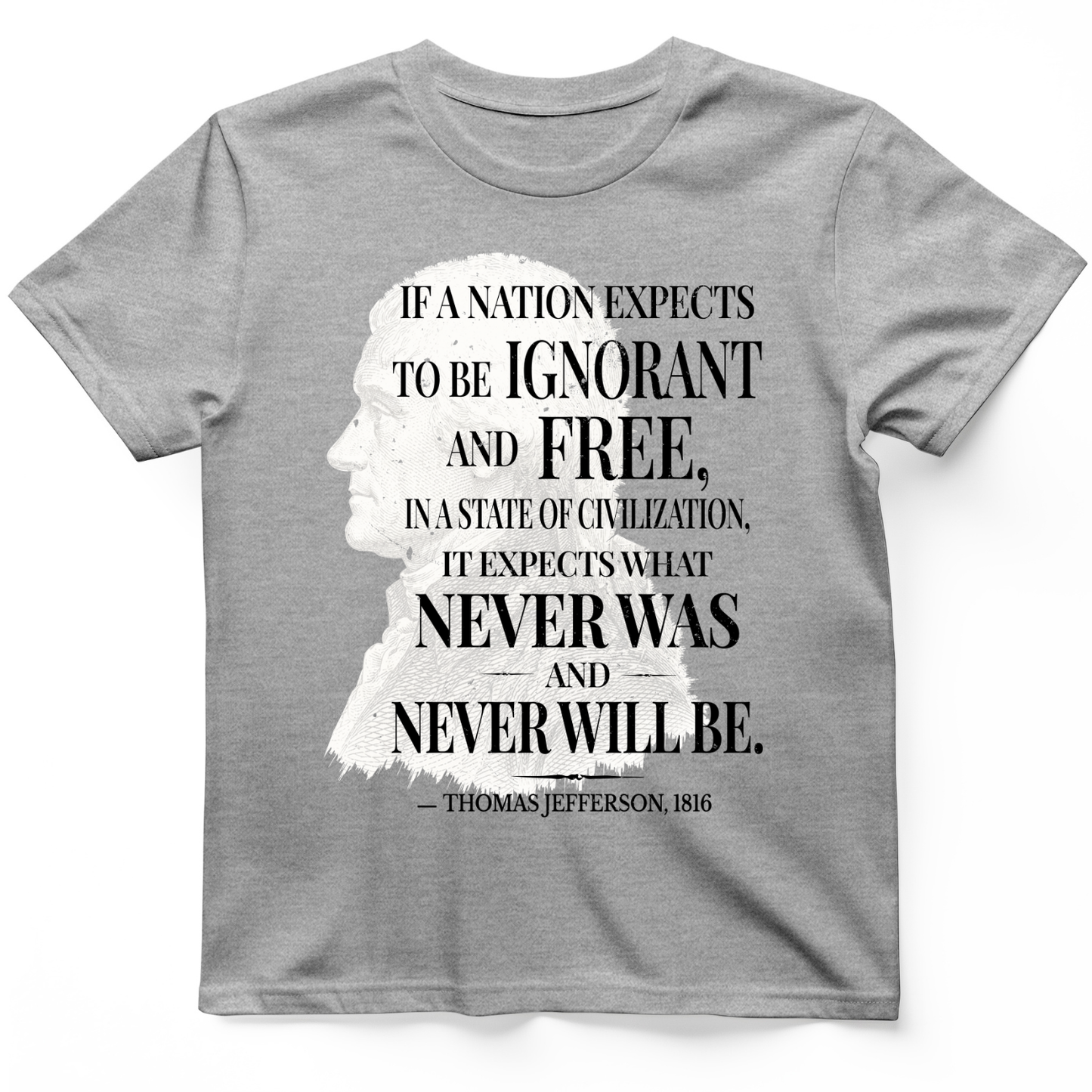 Ignorant and Free T-Shirt