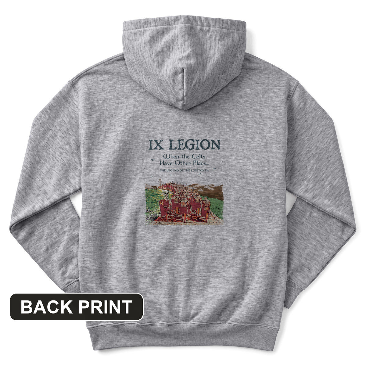 9th Legion Back Print Hoodie