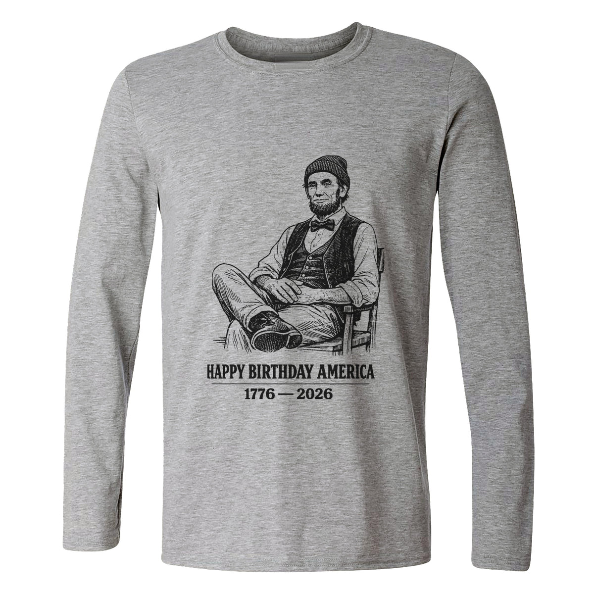 Abe Beanie Long Sleeve T-Shirt