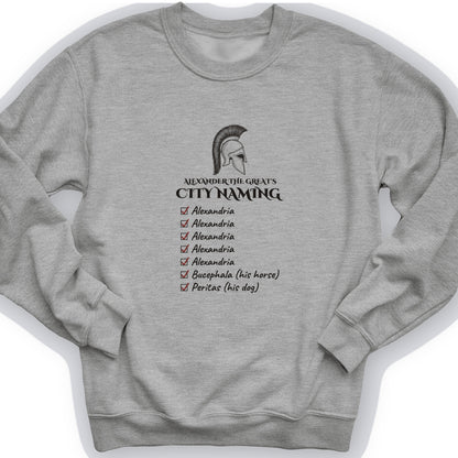 Alexander City Naming Crewneck