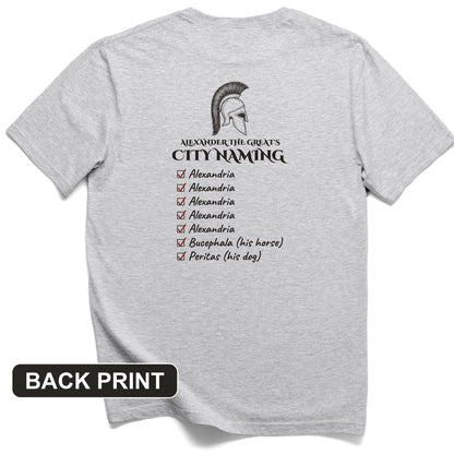 Alexander City Naming Back Print T-Shirt