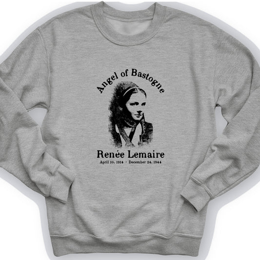 Angel of Bastogne Crewneck
