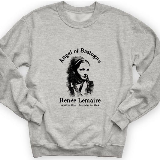 Angel of Bastogne Crewneck