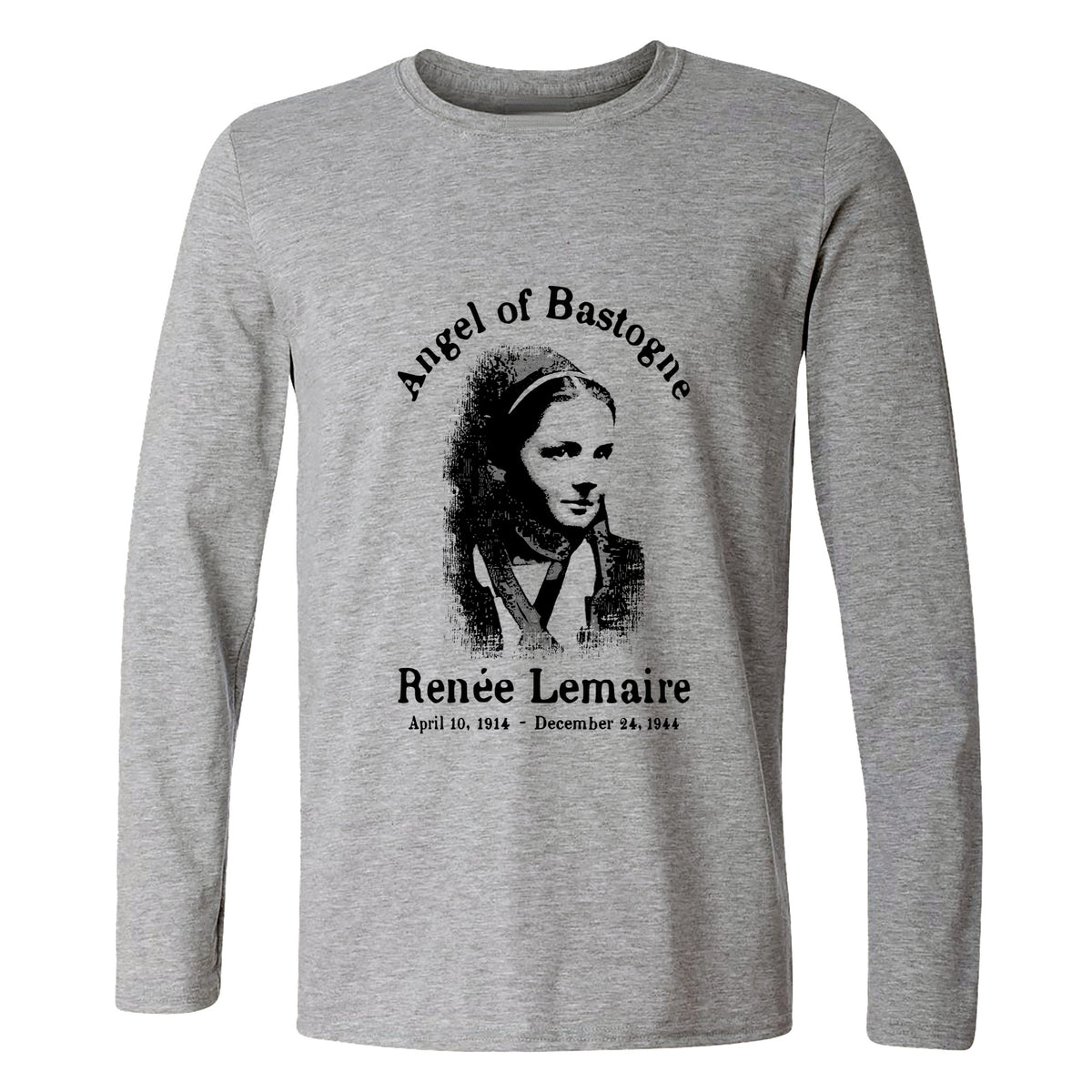Angel of Bastogne Long Sleeve T-Shirt