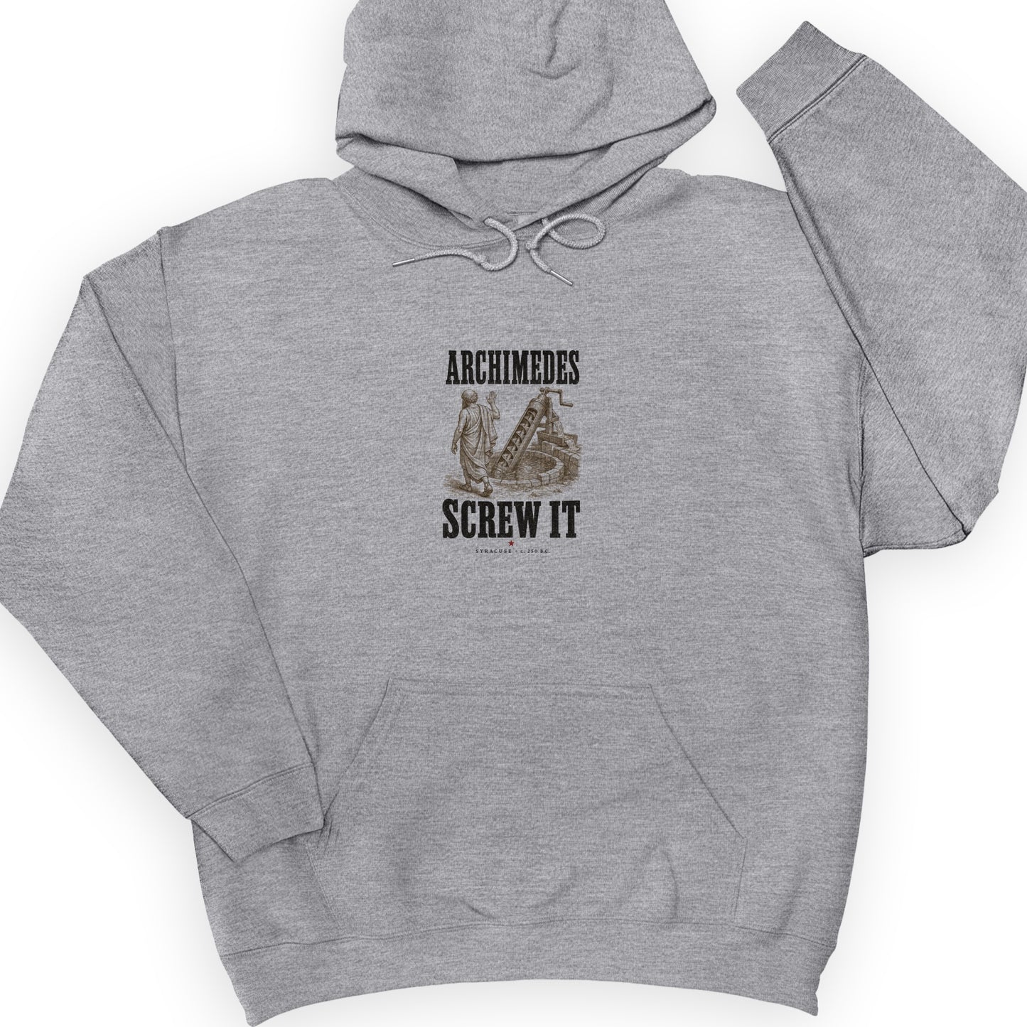 Archimedes Screw It Hoodie