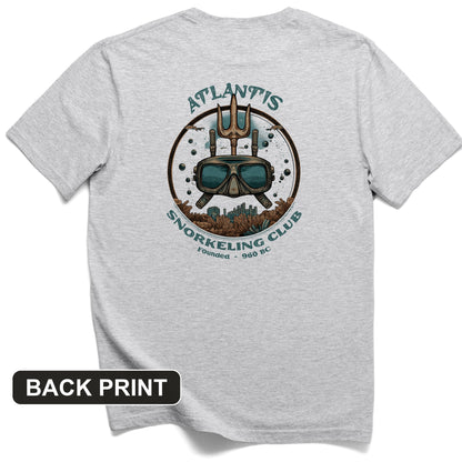 Atlantis Back Print T-Shirt