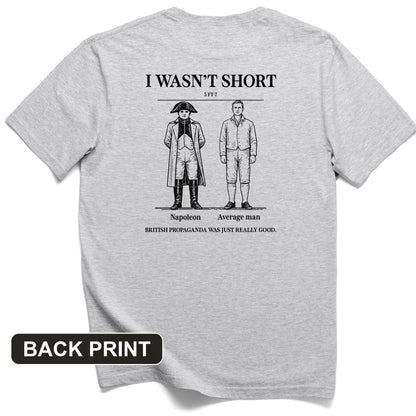 Average Height Back Print T-Shirt