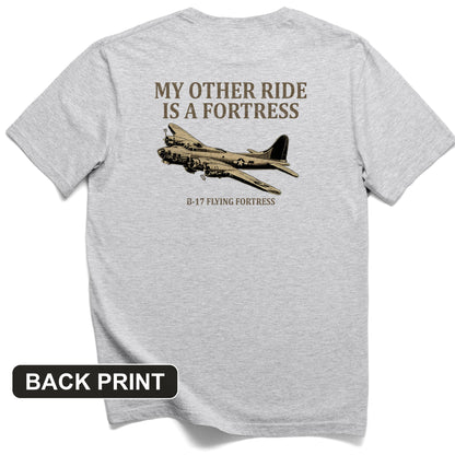 B-17 Back Print T-Shirt