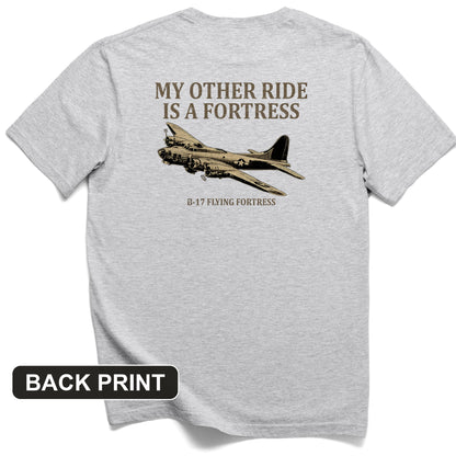 B-17 Back Print T-Shirt