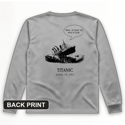 Band's Good Back Print Long Sleeve T-Shirt