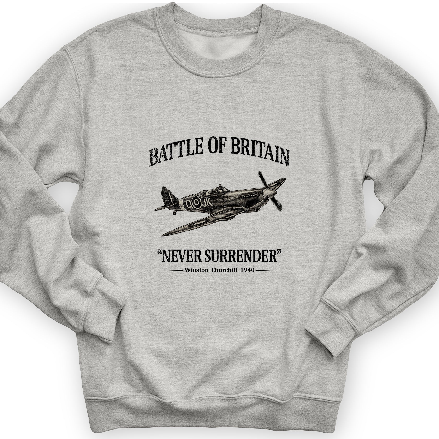 Battle of Britain Never Surrender Sweatshirt
