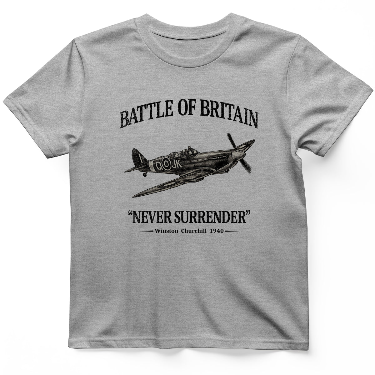 Battle of Britain Never Surrender T-Shirt