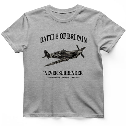 Battle of Britain Never Surrender T-Shirt