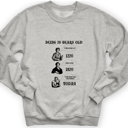 Being 28 Today Sweatshirt
