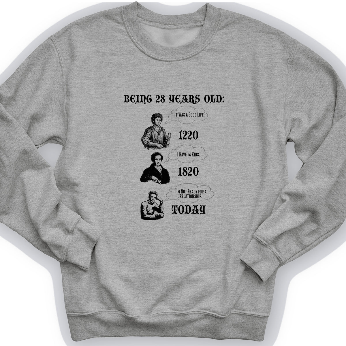 Being 28 Today Crewneck