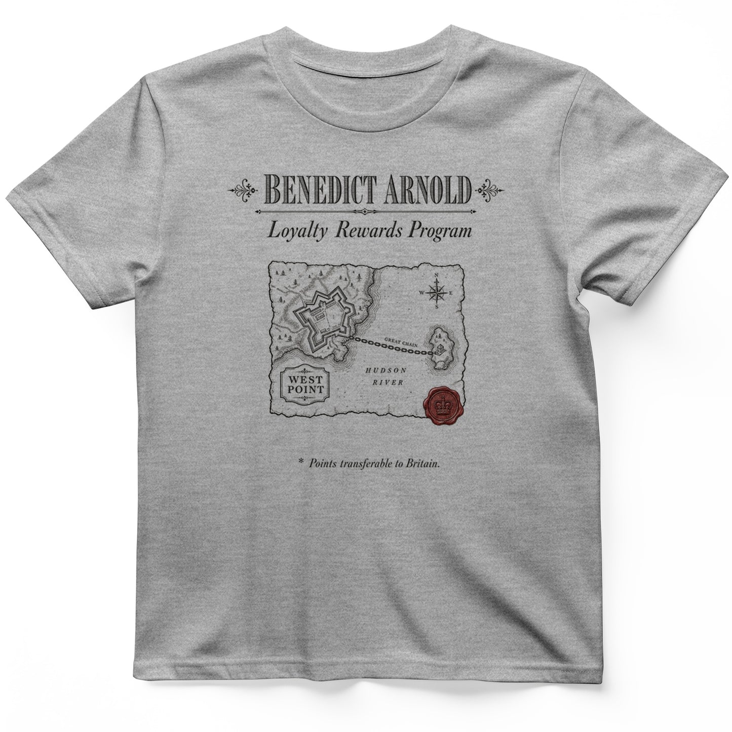 Benedict Arnold Loyalty Rewards Program T-Shirt