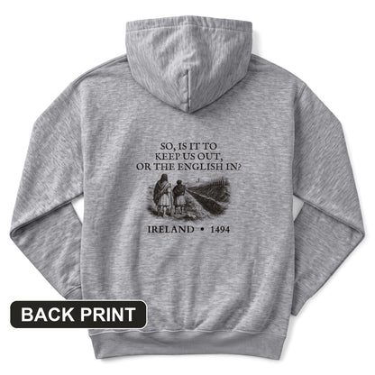 Beyond The Pale Back Print Hoodie