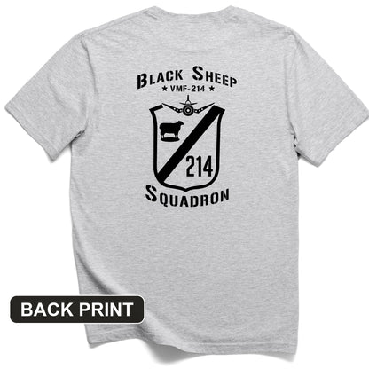 Black Sheep Back Print T-Shirt