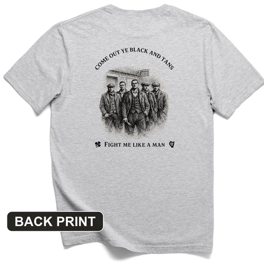 Black and Tans Back Print T-Shirt