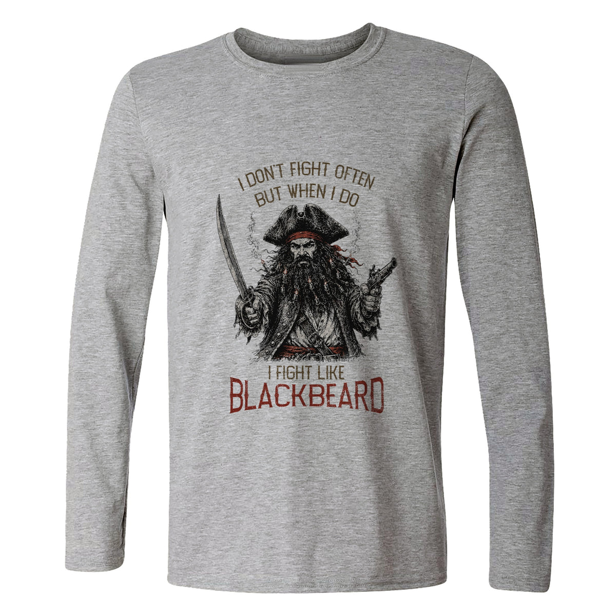 Blackbeard Long Sleeve T-Shirt