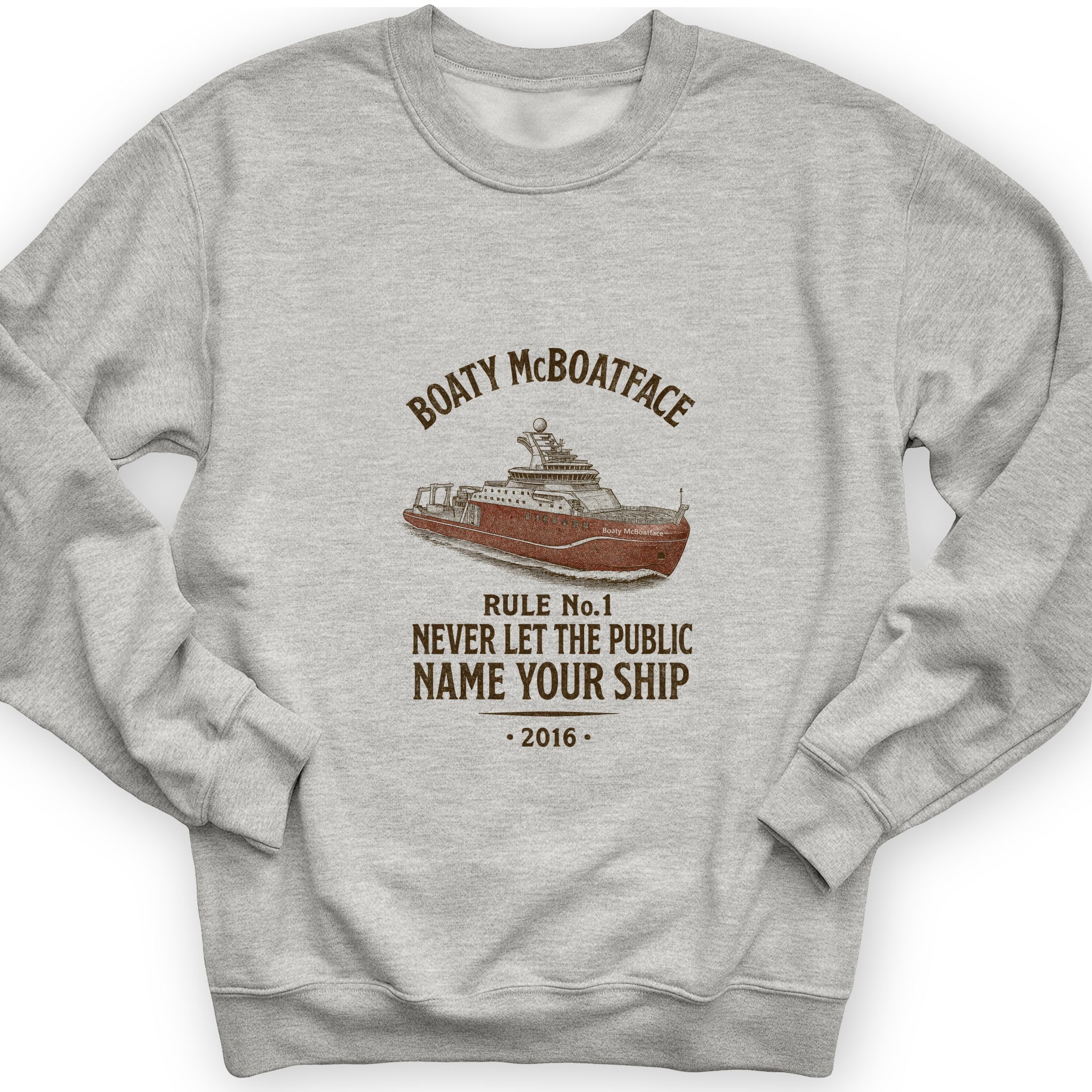Boaty McBoatface Sweatshirt